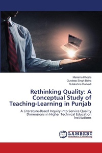 Enlarge image Cover: Rethinking Quality - LAP Lambert Academic Publishing
