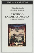 Cover: Archivio e camera oscura. Carteggio 1932-1940 - Biblioteca Adelphi;Adelphi