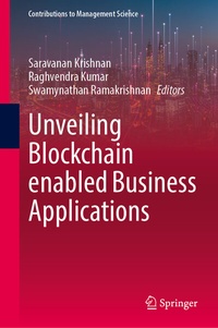 Abbildung von: Unveiling Blockchain enabled Business Applications - Springer