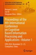Cover: Proceedings of the 4th International Conference on Cognitive Based Information Processing and Applications-Volume 1 - Springer