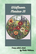 Cover: Wildflower Meadow 16 (Stained Glass Plants) - Pickle Patterns
