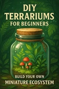 Cover: DIY Terrariums for Beginners: Build Your Own Miniature Ecosystem - Morgan Blake