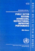 Cover: Public sector reform - TSO