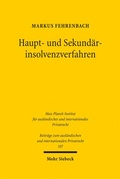 Abbildung von: Haupt- und Sekundärinsolvenzverfahren - Mohr Siebeck