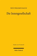 Abbildung von: Die Innengesellschaft - Mohr Siebeck