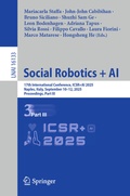 Cover: Social Robotics + AI - Springer
