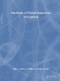 Cover: Handbook of Clinical Anaesthesia - CRC Press