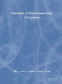 Enlarge image Cover: Handbook of Clinical Anaesthesia - CRC Press