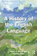 Cover: A History of the English Language - Routledge