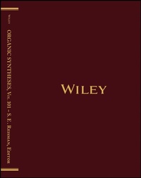 Enlarge image Cover: Organic Syntheses, Volume 101 - Wiley
