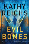 Cover: Evil Bones - Thorndike Press Large Print