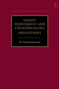 Abbildung von: Unjust Enrichment and Countervailing Obligations - Hart Publishing
