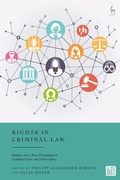 Cover: Rights in Criminal Law - Hart Publishing