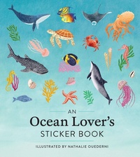 Enlarge image Cover: An Ocean Lover's Sticker Book - Workman Adult