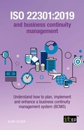 Cover: ISO 22301:2019 and business continuity management - Packt Publishing