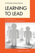 Cover: Learning to Lead - Rowman & Littlefield Publishers