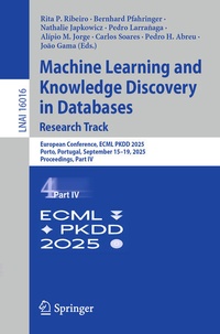 Enlarge image Cover: Machine Learning and Knowledge Discovery in Databases. Research Track - Springer