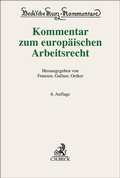 Bild: Kommentar zum europäischen Arbeitsrecht - C.H.BECK