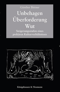 Abbildung von: Unbehagen - Überforderung - Wut - Königshausen & Neumann
