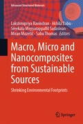 Cover: Macro, Micro and Nanocomposites from Sustainable Sources - Springer