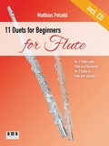 Cover: 11 Duets for Beginners for Flute - AMA