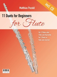 Abbildung von: 11 Duets for Beginners for Flute - AMA