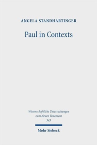 Abbildung von: Paul in Contexts - Mohr Siebeck