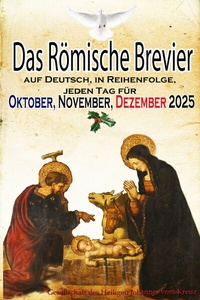 Abbildung von: Das Römische Brevier auf Deutsch, in Reihenfolge, jeden Tag für Oktober, November, Dezember 2025 - Christian Books Today