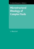 Cover: Microstructural Rheology of Complex Fluids - Cambridge University Press