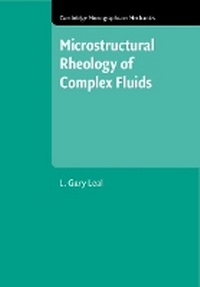 Abbildung von: Microstructural Rheology of Complex Fluids - Cambridge University Press