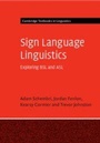 Cover: Sign Language Linguistics - Cambridge University Press