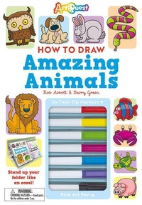 Enlarge image Cover: How to Draw Amazing Animals - Two Windmills