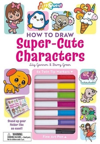 Enlarge image Cover: How to Draw Super-Cute Characters - Two Windmills