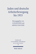 Cover: Juden und deutsche Arbeiterbewegung bis 1933 - Mohr Siebeck