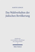 Cover: Das Wahlverhalten der j&uuml;dischen Bev&ouml;lkerung - Mohr Siebeck