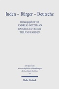 Cover: Juden - B&uuml;rger - Deutsche - Mohr Siebeck