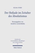 Cover: Der Hofjude im Zeitalter des Absolutismus - Mohr Siebeck