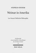 Cover: Weimar in Amerika - Mohr Siebeck