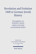 Cover: Revolution and Evolution 1848 in German-Jewish History - Mohr Siebeck