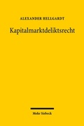 Cover: Kapitalmarktdeliktsrecht - Mohr Siebeck