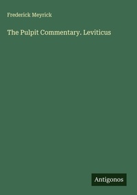 Enlarge image Cover: The Pulpit Commentary. Leviticus - Antigonos Verlag
