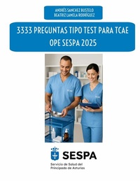 Abbildung von: 3333 preguntas de test para TCAE - BoD - Books on Demand