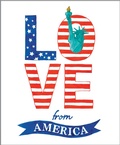 Cover: Love from America - Grosset & Dunlap