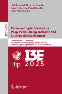 Abbildung von: Pervasive Digital Services for People's Well-Being, Inclusion and Sustainable Development - Springer