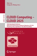Cover: CLOUD Computing - CLOUD 2025 - Springer