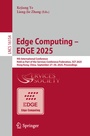 Cover: Edge Computing - EDGE 2025 - Springer