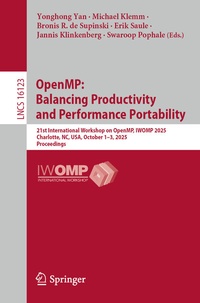Enlarge image Cover: OpenMP: Balancing Productivity and Performance Portability - Springer