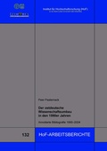 Cover: Der ostdeutsche Wissenschaftsumbau in den 1990er Jahren - Institut f. Hochschulforschung Wittenberg