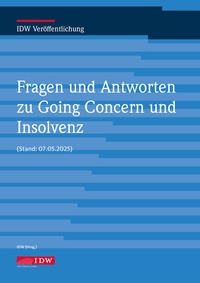 Abbildung von: Fragen und Antworten: Going Concern und Insolvenz - IDW