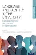 Cover: Language and Identity in the University - University of Exeter Press